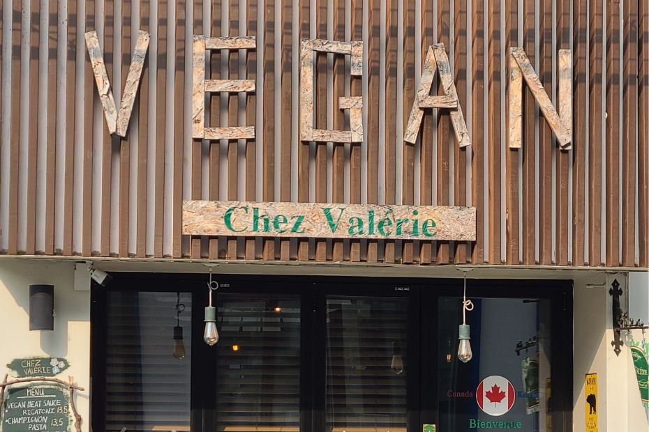 Vegan restaurant in Seoul