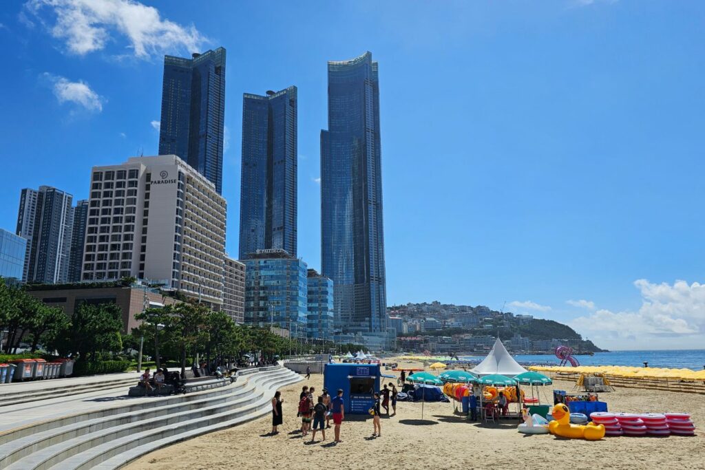 View of Busan X The Sky In Haeundae Korea