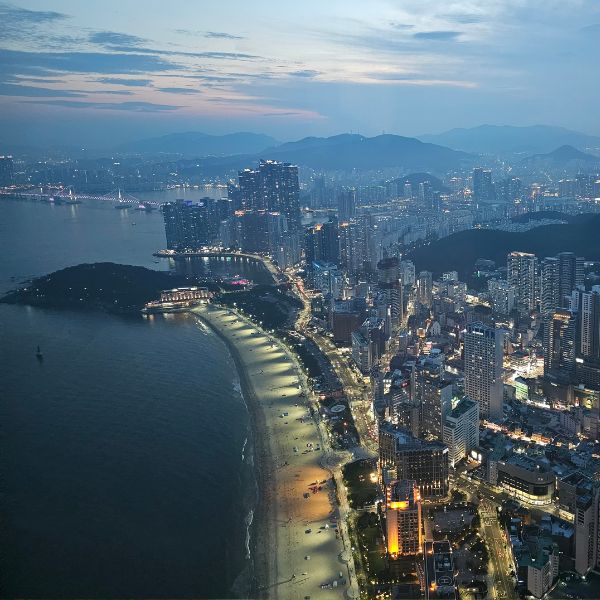 How To Visit Busan X The Sky And Sky 99 In Haeundae 2025 9 Evening View from Busan X The Sky