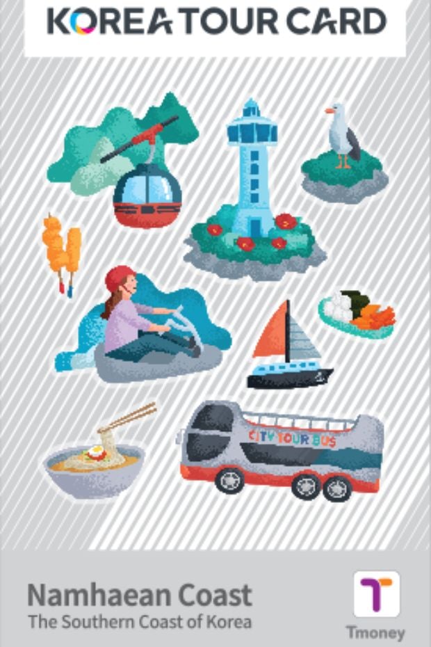 Korea Tour Card Visit South Coast Edition