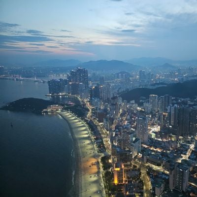 View from Busan X The Sky