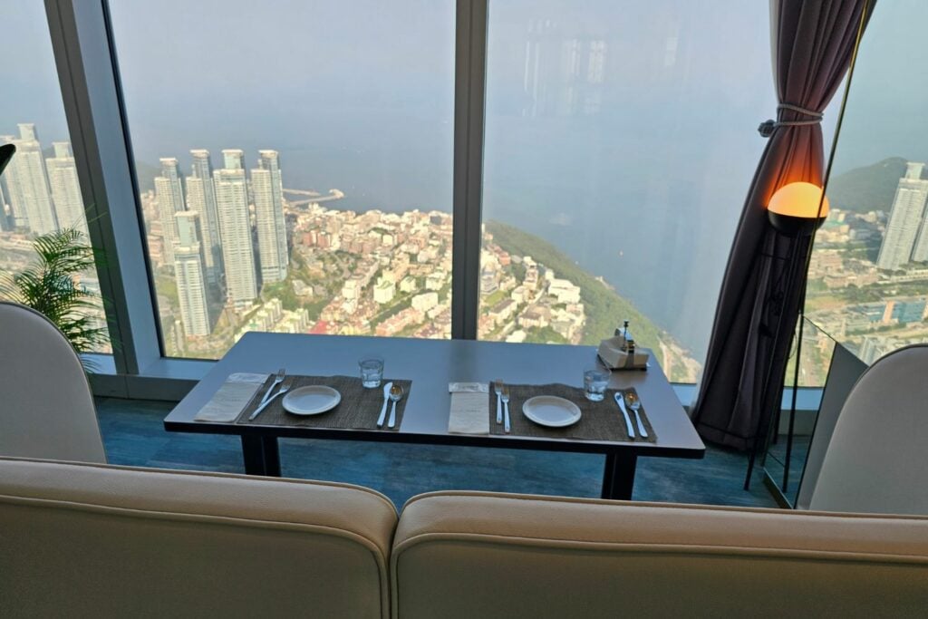 How To Visit Busan X The Sky And Sky 99 In Haeundae 2025 10 Window Seat at Sky 99 Restaurant