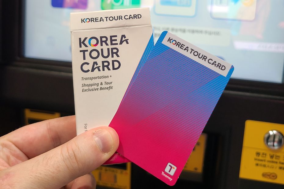 Korean transportation card Korea Tour Card