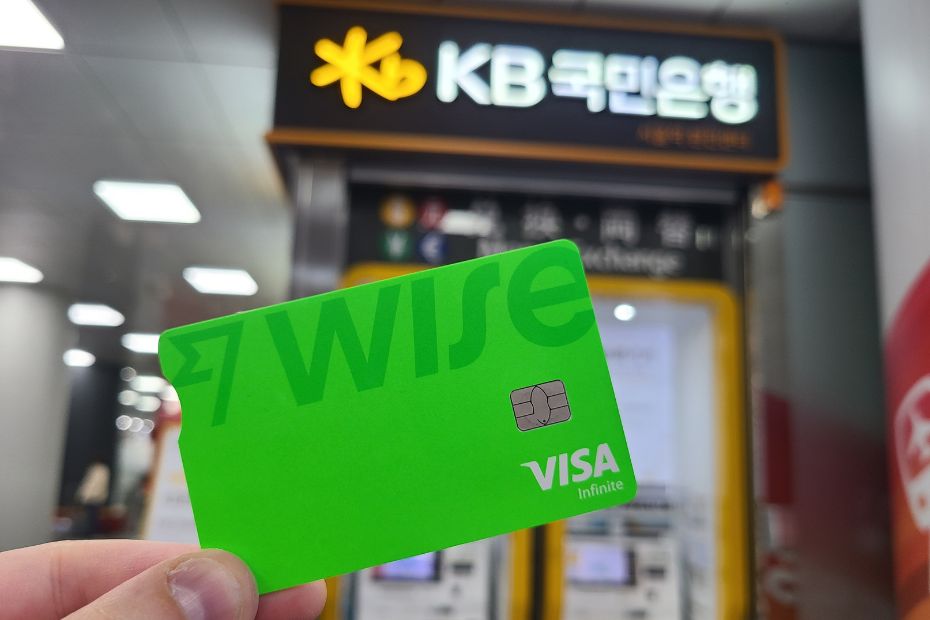 Paying with Wise card in Korea