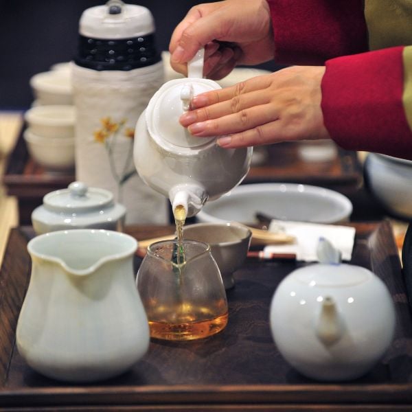 Traditional Korean tea ceremony