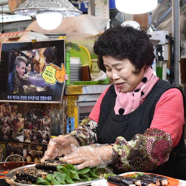 Traditional Market in Dongdaemun Seoul