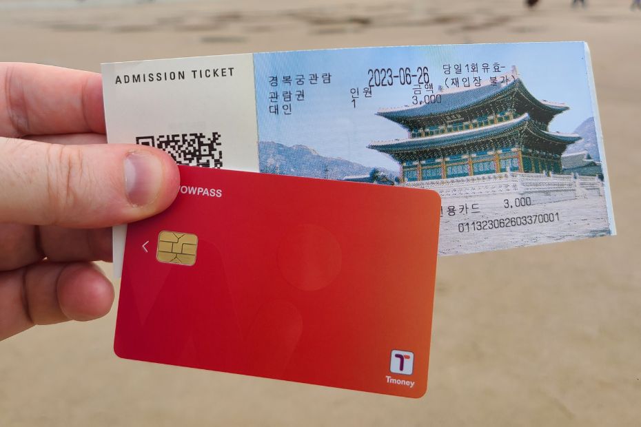 Using WOWPASS to buy tickets in Seoul