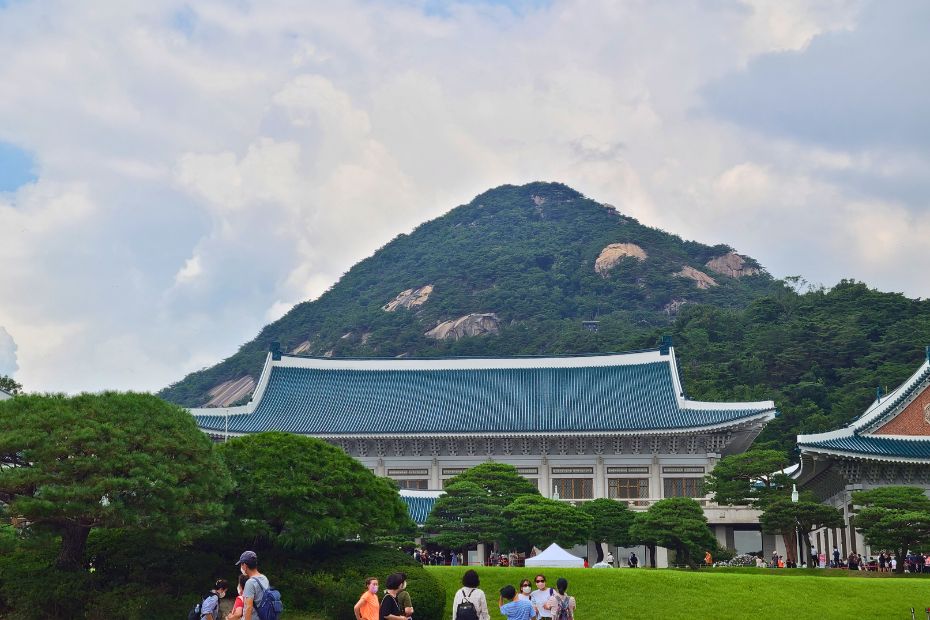 Cheong Wa Dae Palace Blue House Seoul