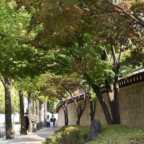 Deoksugung Stone Wall Walkway