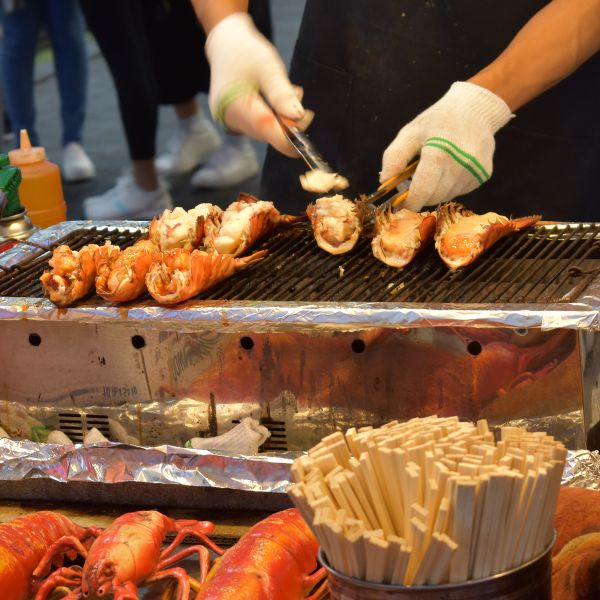 Where To Stay In Seoul 2025: District Guide For Tourists 9 Lobster Tails in Myeongdong Food Street