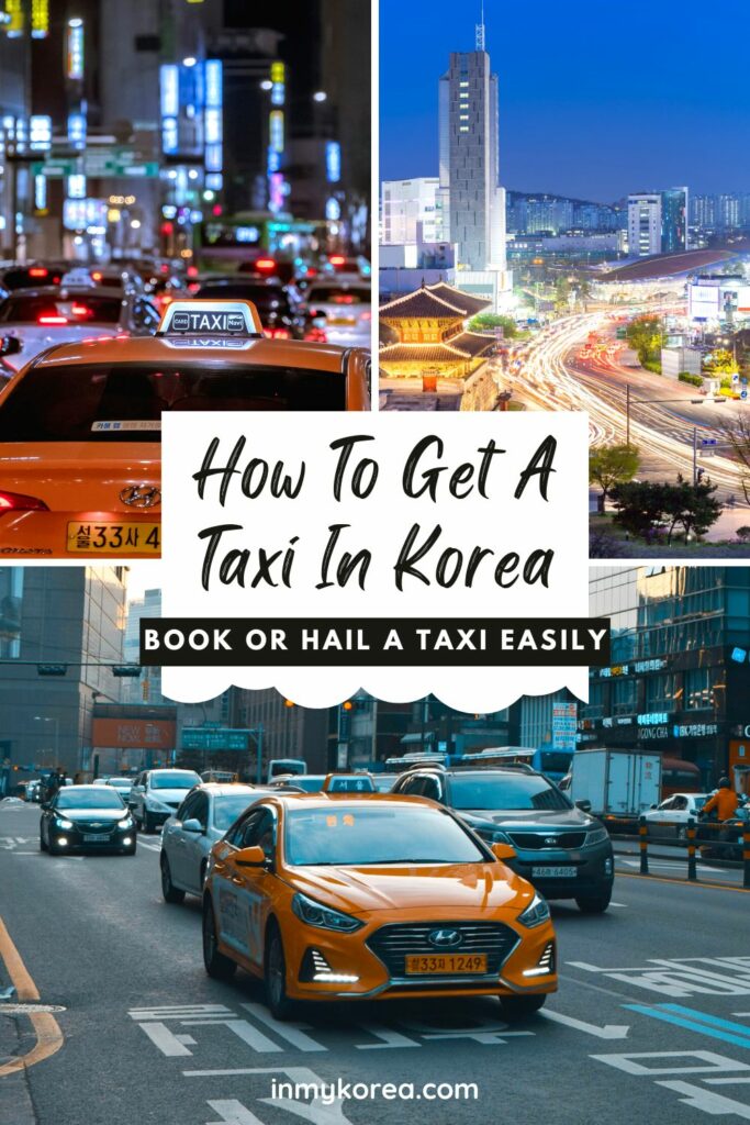 How To Get A Taxi In Korea Pin 1