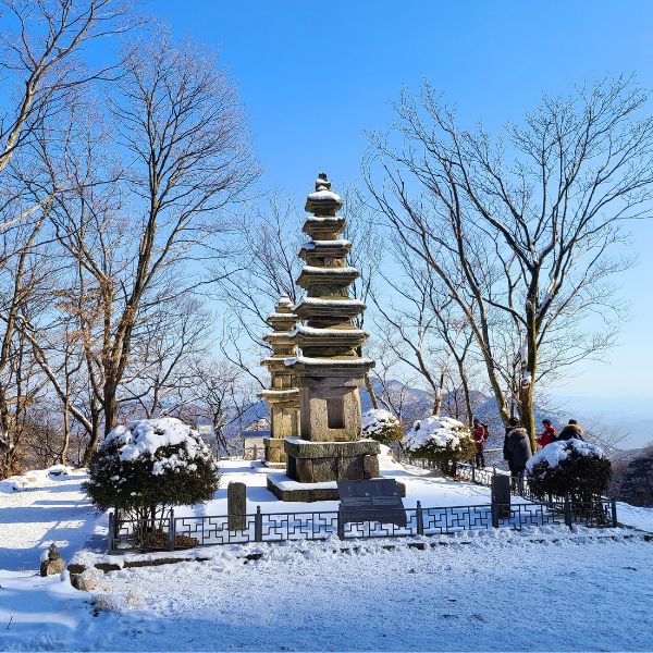 Nammaetap Pagoda in Gyeryongsan National Park