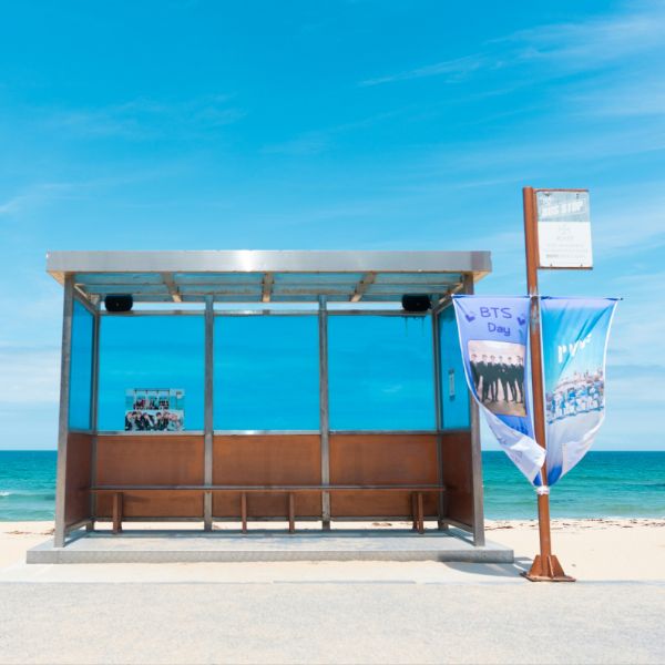 BTS Bus Stop In Gangneung