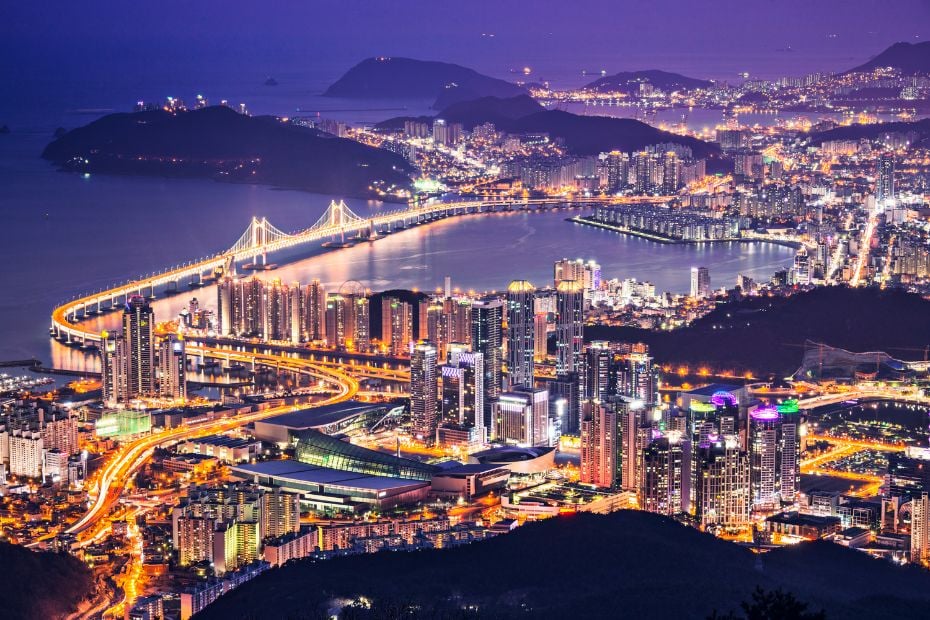 Busan Night Scene