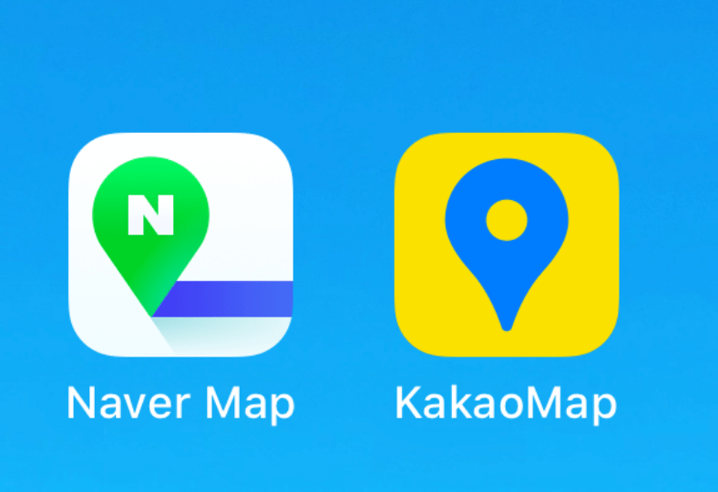 Korea Naver Map Kakao Map for driving in Korea